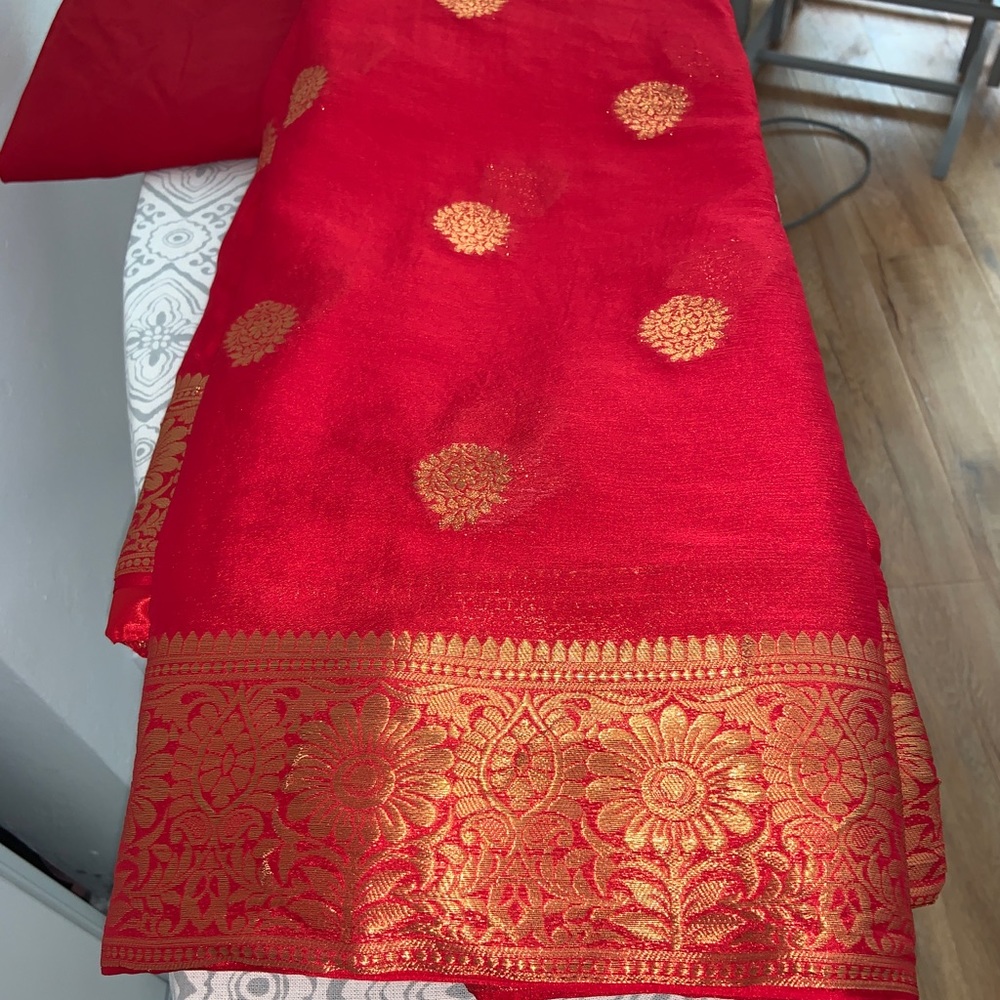 Saree Sari Bollywood Indian Dress